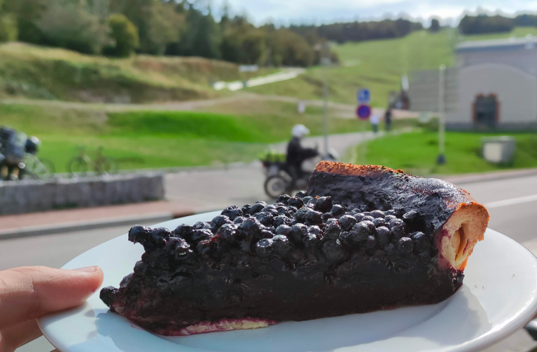 Tarte à la myrtille Vosges