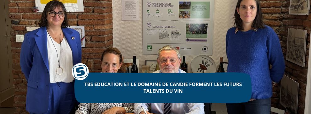TBS Education et la Mairie de Toulouse forment les futurs talents du vin