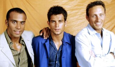 Frank Delay rend hommage à Filip Nikolic pour ses 51 ans avec une photo prise intime des 2Be3 prise en 2001