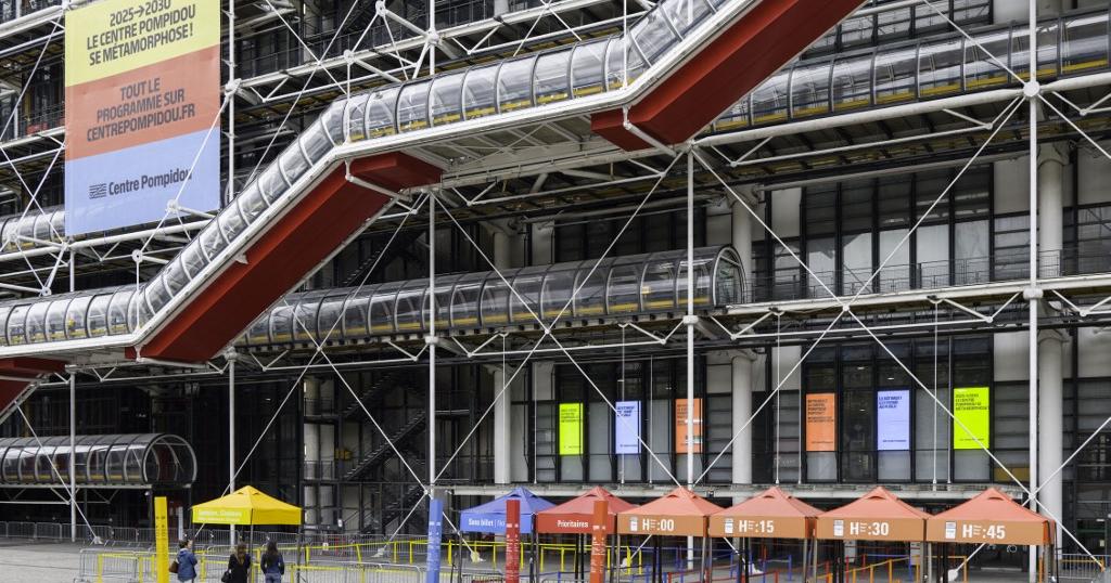 Le Centre Pompidou a fermé ses portes pour cinq ans, laissant un vide dans le monde culturel parisien - rts.ch