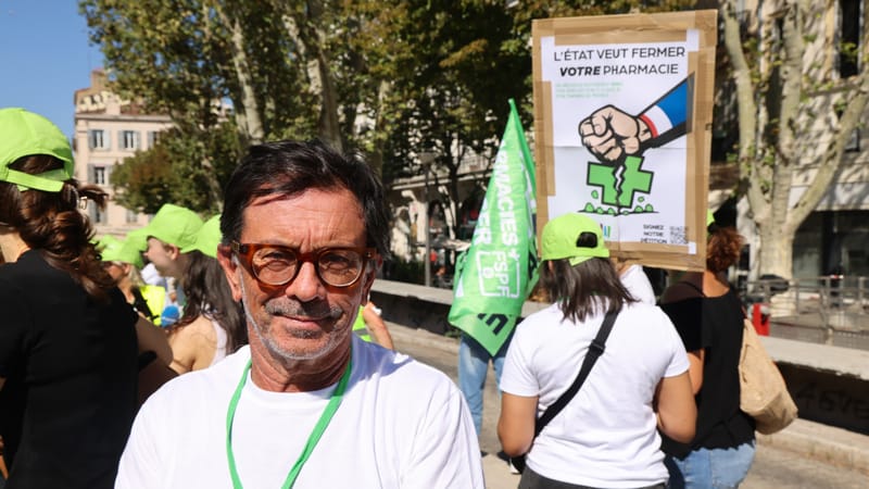 Un mouvement très suivi, à l’appel de l’intersyndicale USPO et FSPF, soutenu par le président de l’Ordre des pharmaciens Paca-Corse, Stéphane Pichon.