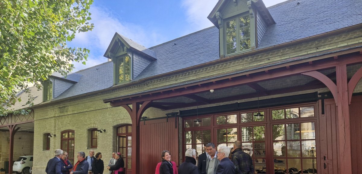 [Photos] Rouen. Après des travaux, les services de l'archevêché se regroupent