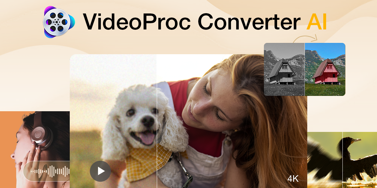Restaurez vos vieilles photos en 4K/8K/10K avec la nouvelle IA de VideoProc (seulement 29,95 € + 4 cadeaux gratuits)