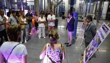 Les lecteurs de "La Provence" en visite au centre d'impression à Marseille