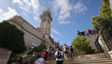 Malgré les travaux, la Bonne Mère à Marseille à jamais la première