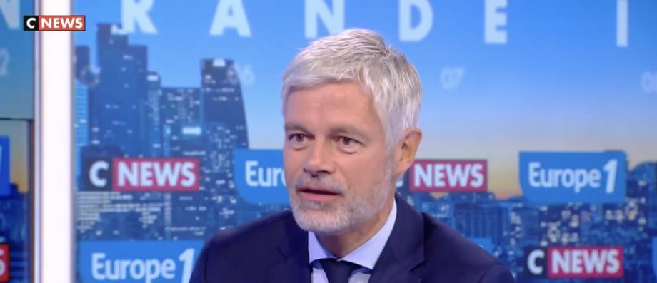 Laurent Wauquiez réagit ce matin sur CNews à l'affaire Patrick Cohen/Thomas Legrand: "Je n'ai pas oublié ce qui a été fait à Cyril Hanouna et à C8. J'attends de voir là ce qui sera fait" - VIDEO