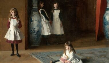 John Singer Sargent, Les Filles d’Edward Darley Boit [détail]
