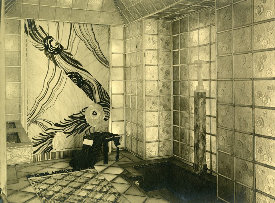 Anonyme, Studium du Louvre, exposition des Arts décoratifs de Paris, 1925 : vue de la salle des bains