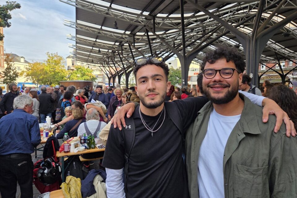 Amin et Souleyman étaient présents pour le