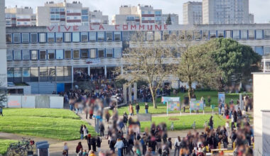 des centaines d'étudiants en assemblée générale à Rennes pour le 10