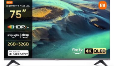 Si vous avez un grand salon, cette maxi TV Xiaomi 75" à prix mini sur Amazon est top 👌