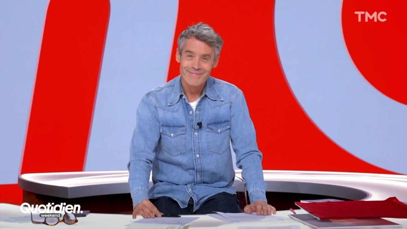 Yann Barthès étrangement pru ...