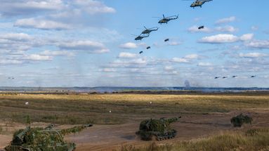 Image de l'armée russe sur le lancement des exercices Zapad-2025 - Handout / Russian Defence Ministry / AFP