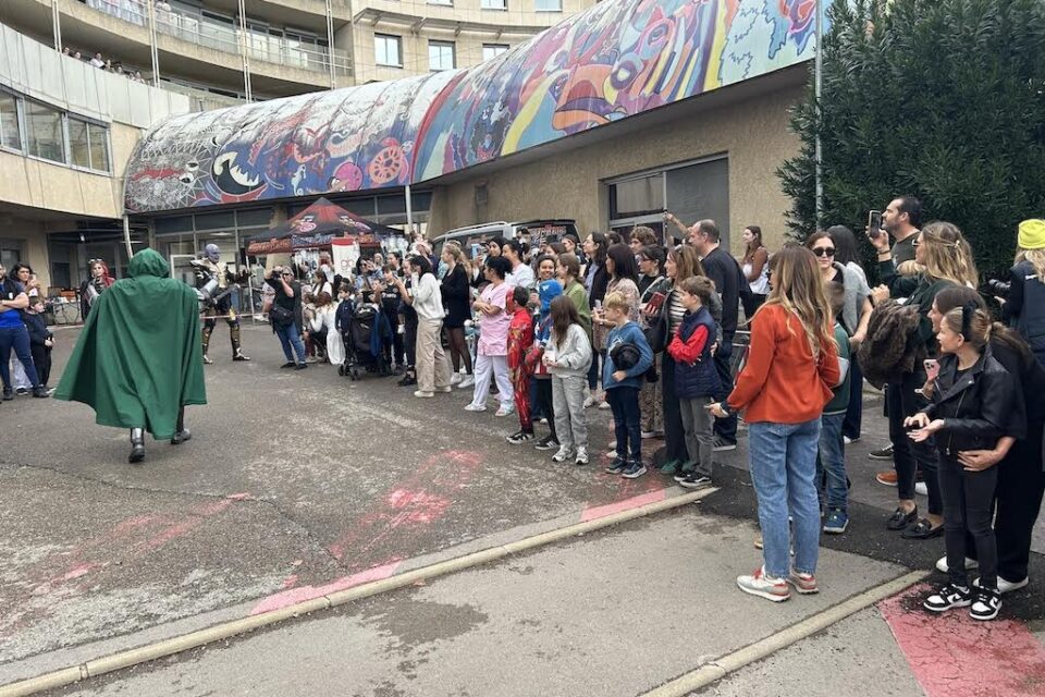 Des enfants et des familles comblés par ce spectacle inédit