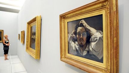 "Le Désespéré" de Gustave Courbet exposé au Musée Fabre, à Montpellier, le 13 juin 2008. (PASCAL GUYOT / AFP)