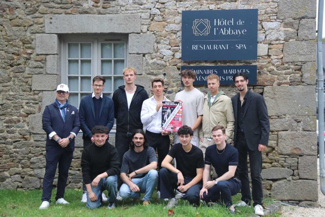 onze candidats en lice pour l'élection Mister France Bretagne