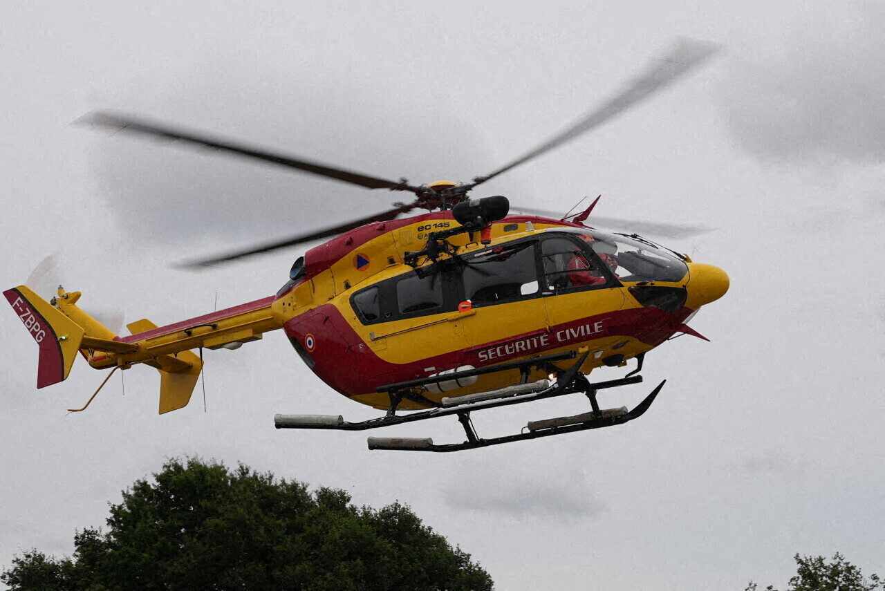 le pilote évacué par hélicoptère dans un état grave