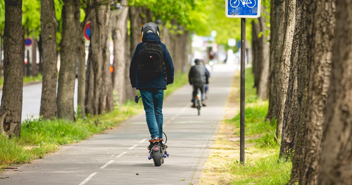 À Nice, le port du casque obligatoire pour les usagers des trottinettes électriques