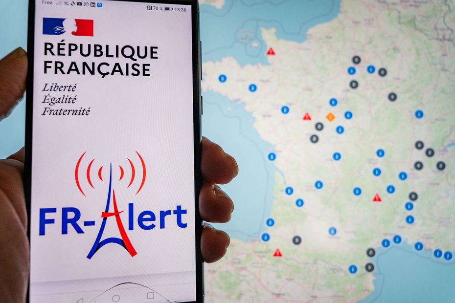 le dispositif FR-Alert testé dans plusieurs départements