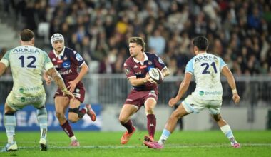 Avant le rassemblement des Bleus, Matthieu Jalibert sort touché à la cuisse droite avec l'UBB face à Bayonne