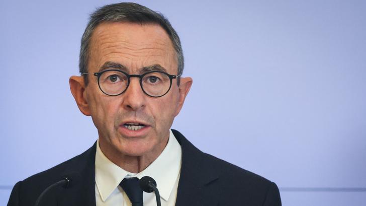 Bruno Retailleau au ministère de l’Intérieur le 18 septembre.