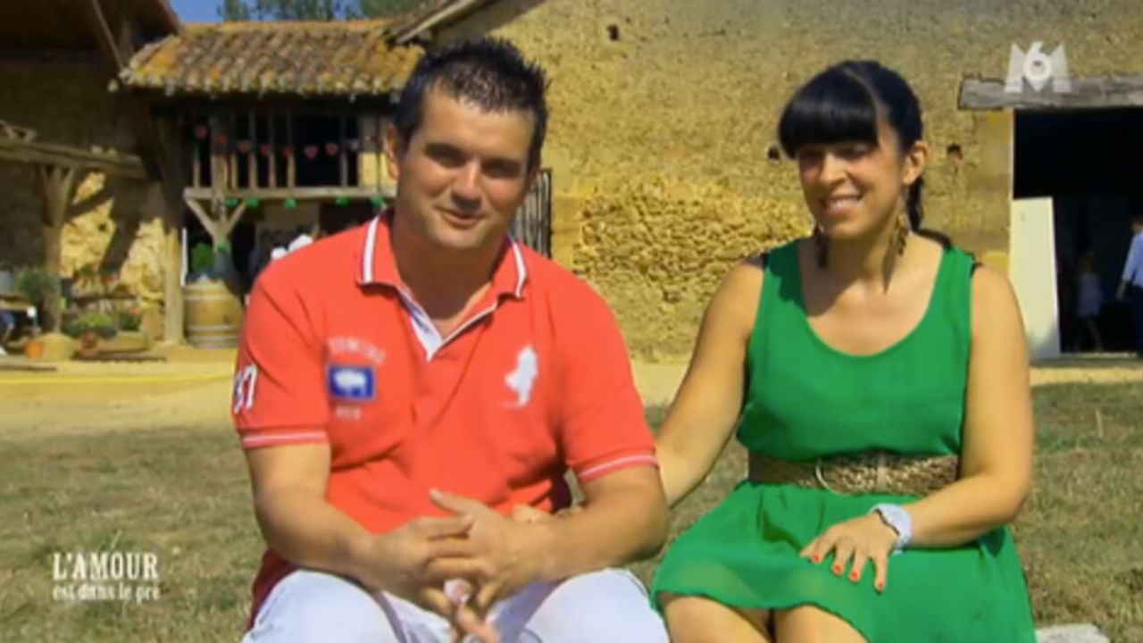 Pierre et Frédérique pendant l'émission.