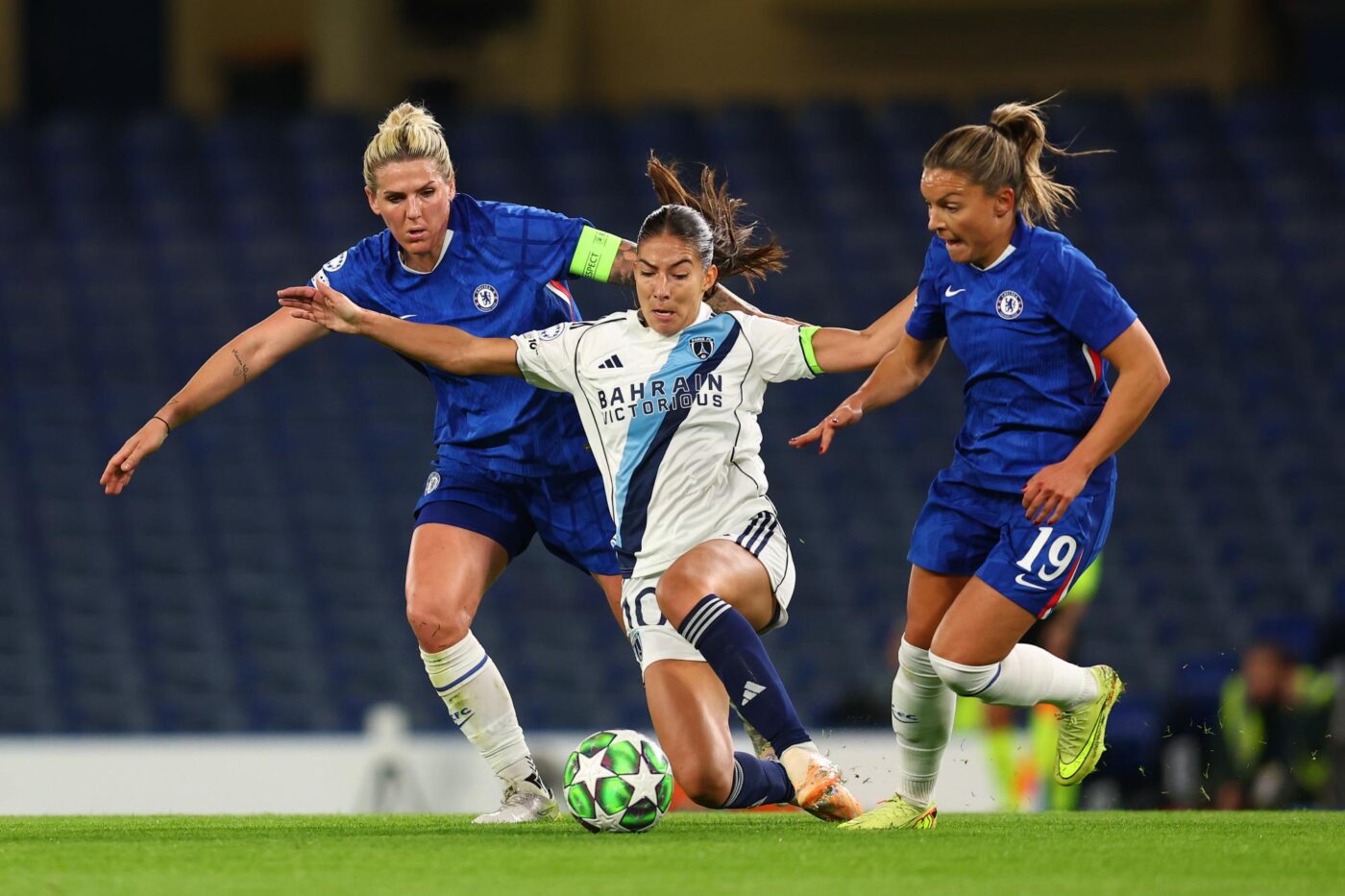 Le Paris FC se fait écraser par Chelsea - C1 (F) - J2 - Chelsea-Paris FC (4-0)