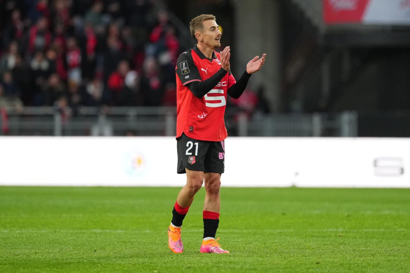 Le discours de Valentin Rongier devant les ultras après Rennes-Nice - Ligue 1 - J9 - Rennes-Nice (1-2)
