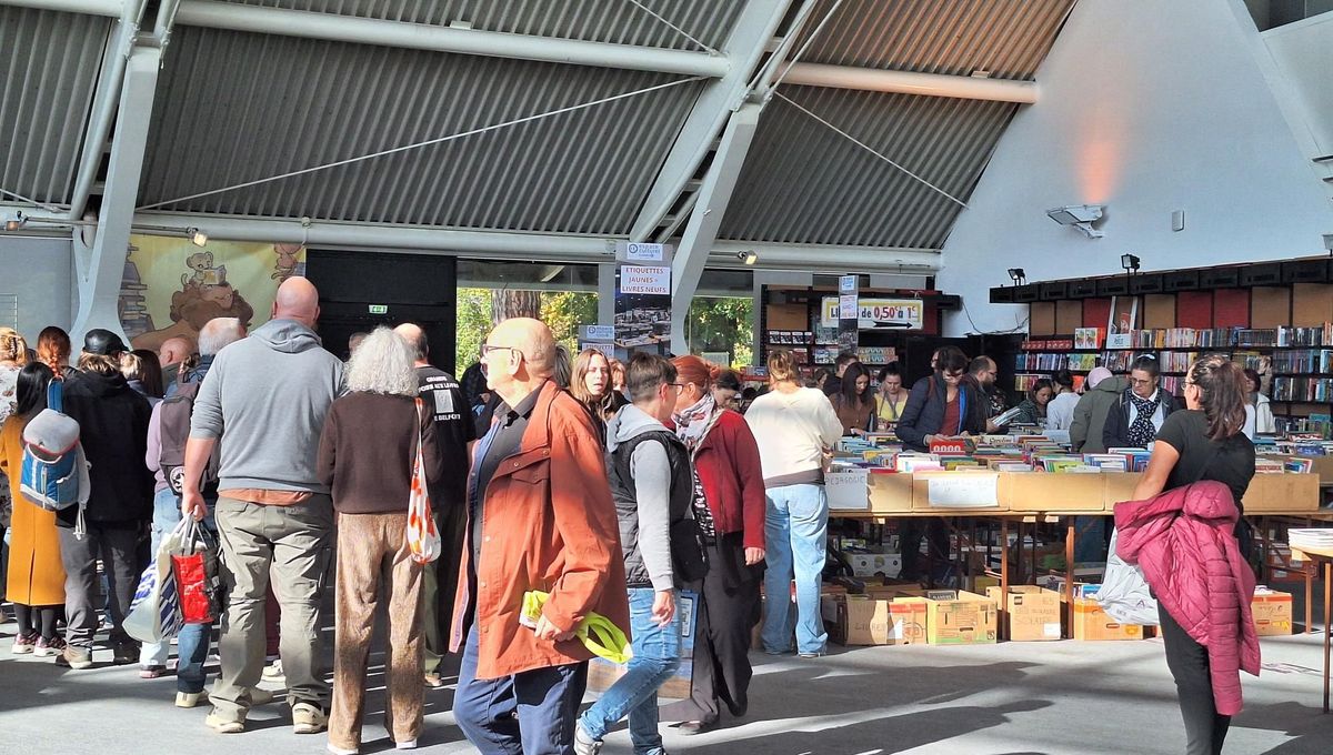07h31 l'info d'ICI - la Foire aux livres de Belfort a ouvert ses portes