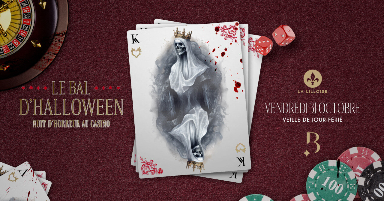 un bal d'Halloween au Casino Barrière