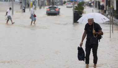 un an après les inondations mortelles de Valence, les îles d'Ibiza et Formentera sous des trombes d'eau