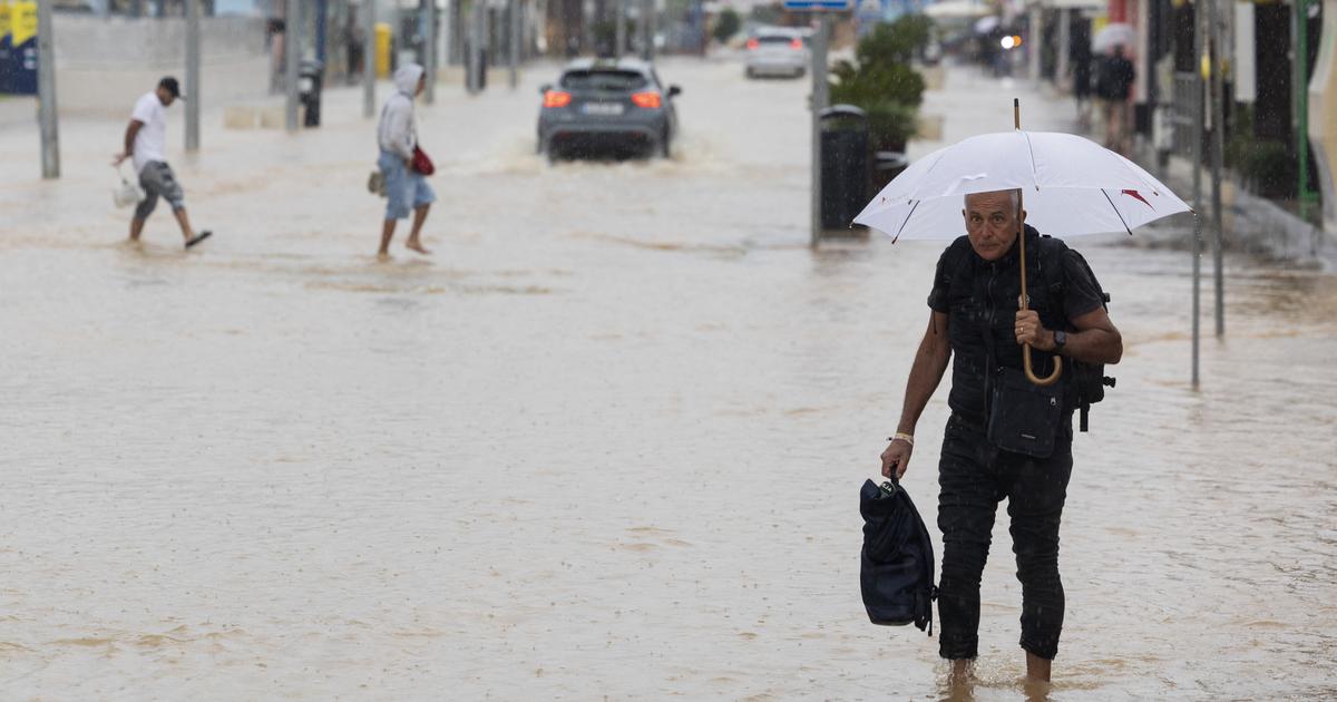 un an après les inondations mortelles de Valence, les îles d'Ibiza et Formentera sous des trombes d'eau