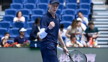 Tennis : Sinner en rouleau compresseur pour atteindre les demies à Pékin