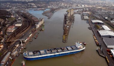 Belle progression du trafic au port de Rouen