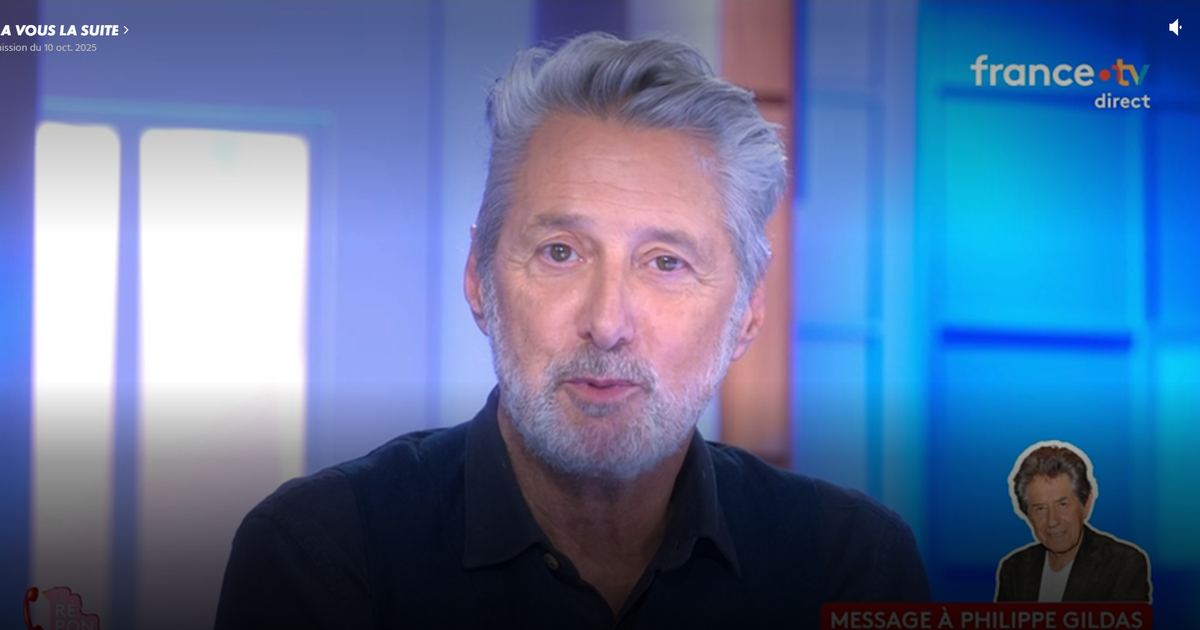 Antoine de Caunes adresse avec émotion un message au regretté Philippe Gildas