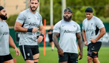 Retours d’Ollivon et Sinckler, première pour Garcia... Voici la compo du RCT qui reçoit Pau ce samedi à Mayol