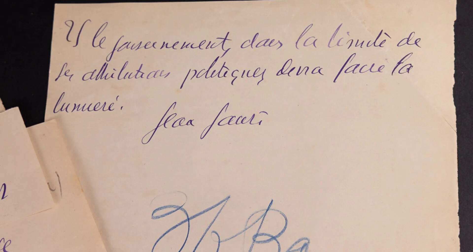 Rennes. Des manuscrits de Jean Jaurès mis aux enchères