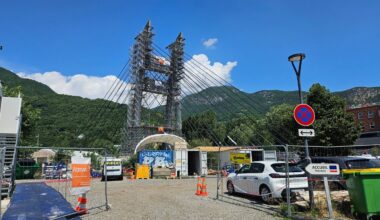 Grenoble : le chantier du pont d'Oxford terminé en avance, la circulation rouverte de jour comme de nuit