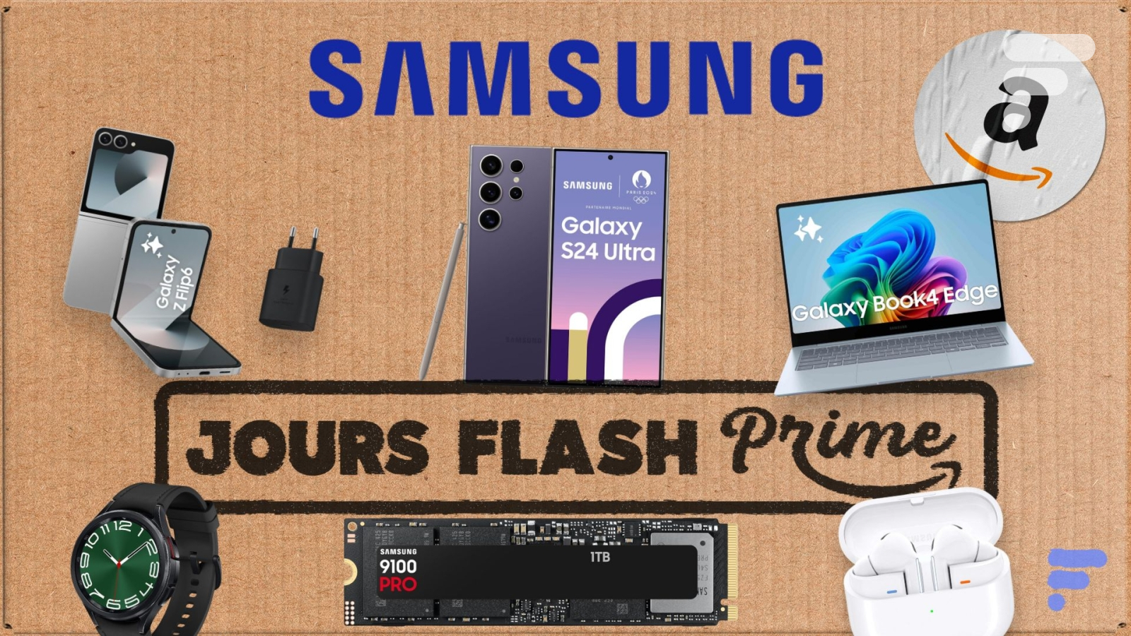 Amazon vide ses stocks des meilleurs produits Samsung pendant son Prime Day