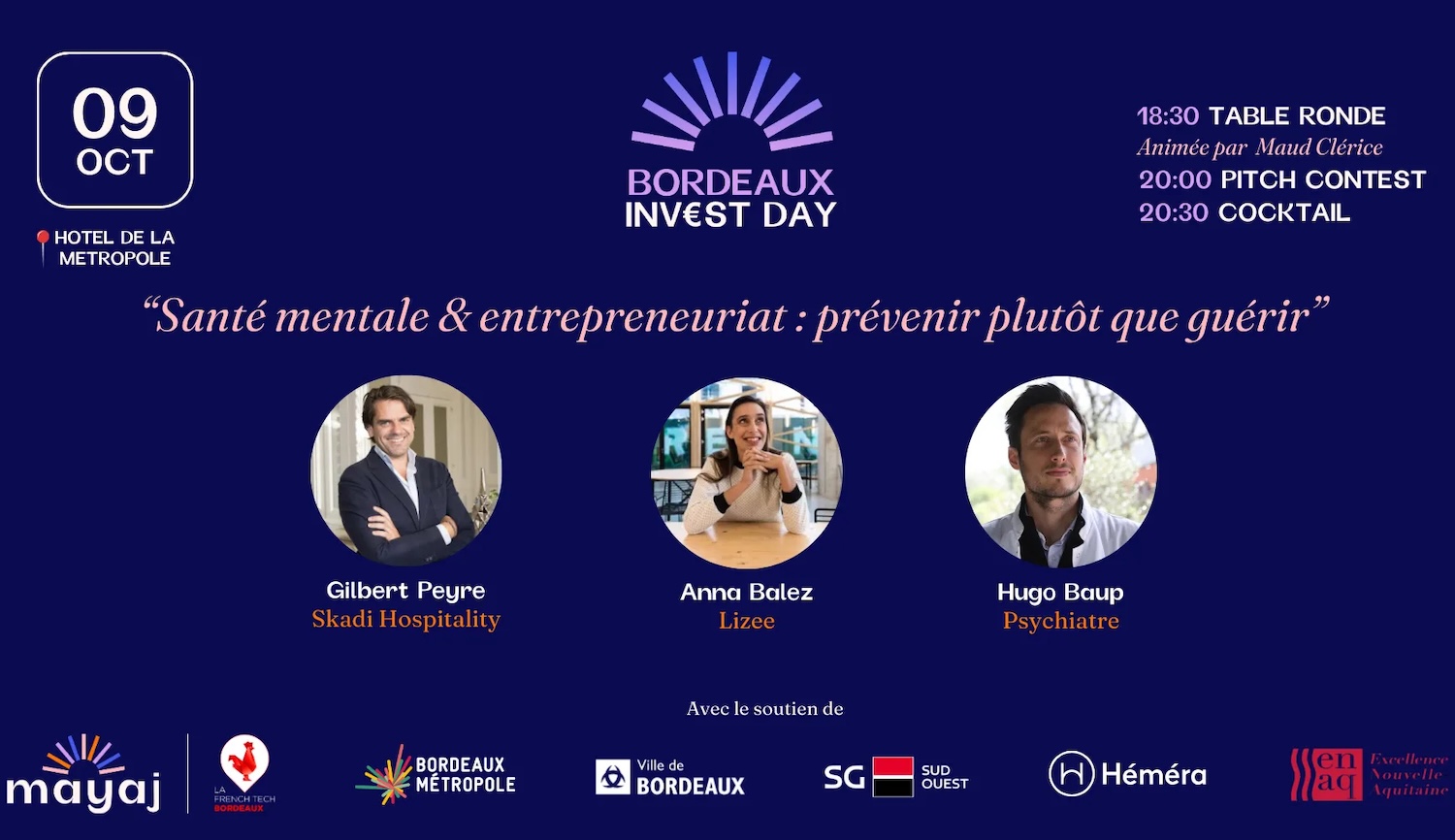 Bordeaux Invest Day #11 ce jeudi 9 octobre