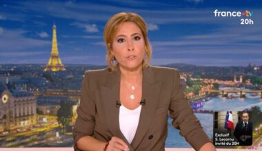 Léa Salamé : "Pardon pour la voix…" Elle présente le JT de 20h aphone face à Sébastien Lecornu