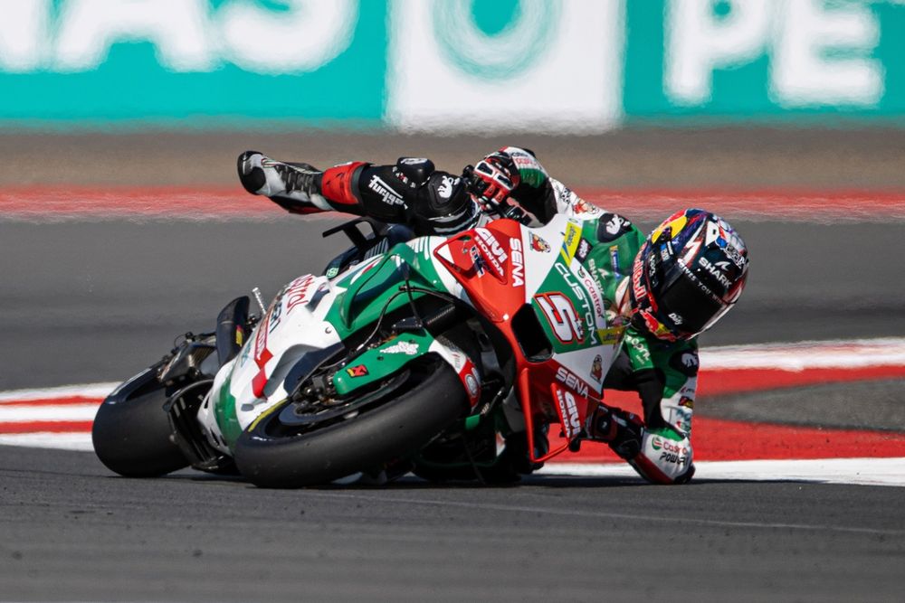 Chute de Johann Zarco, Team LCR Honda 