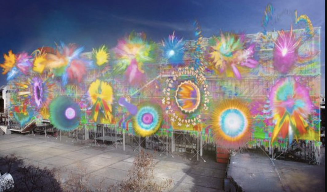 Cai Guo-Qiang dit au revoir au Centre Pompidou avec un feu d’artifice géant !