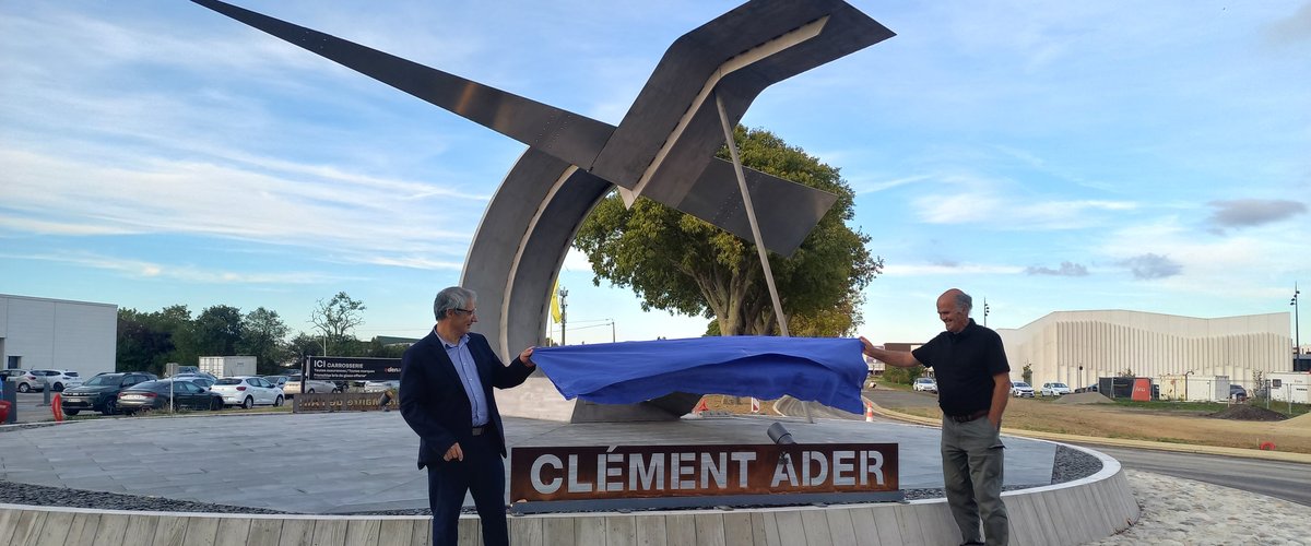 Muret. L’art contemporain pour immortaliser Clément Ader