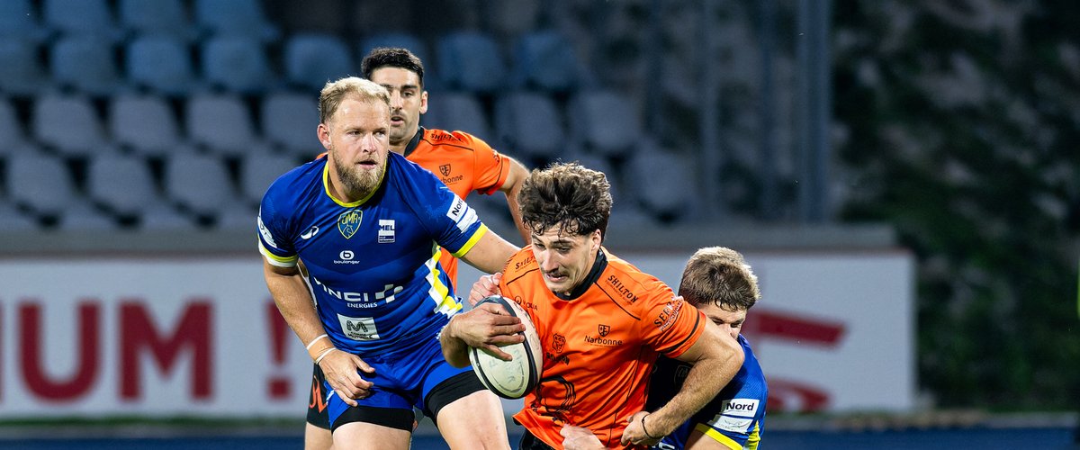 Rugby – Nationale : une deuxième victoire à l’extérieur cette saison, cette fois à Marcq-en-Barœul, et le Racing Club Narbonnais s’affirme de plus en plus