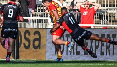 Top 14 : "Ce n’était pas suffisant, mais on a une base sur laquelle on peut construire", comment l’USAP va se servir du match à Lyon pour la suite