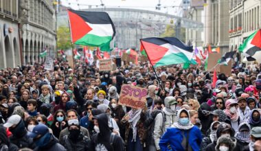 En Suisse, des affrontements lors d'une manifestation propalestinienne font 20 blessés