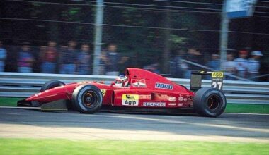 Jean Alesi met en vente sa Formule 1 Ferrari emblématique de 1992