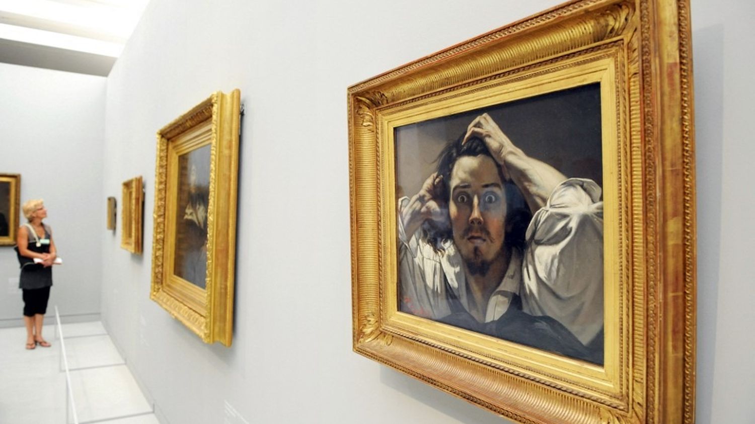 Au musée d'Orsay, "Le Désespéré", chef-d'œuvre de Gustave Courbet, exposé pour la première fois en France depuis près de vingt ans