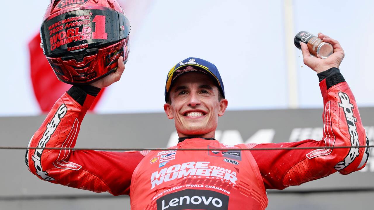 Champion du monde de MotoGP à cinq courses de la fin de saison, Marc Marquez avait déjà trop attendu